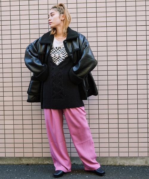 byYOUANCE（バイユアンス）の「グラフィックロンTEE（Tシャツ/カットソー・レディース・その他4/その他1/その他2/その他3・FREE）」の8枚目の写真