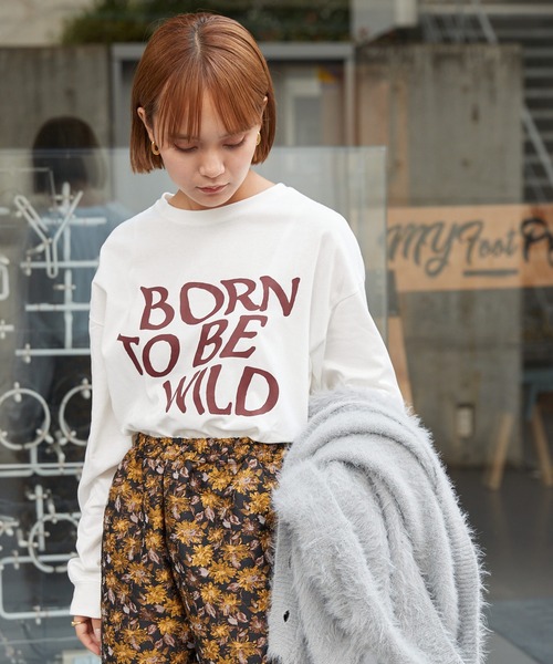 byYOUANCE（バイユアンス）の「グラフィックロンTEE（Tシャツ/カットソー・レディース・その他4/その他1/その他2/その他3・FREE）」の17枚目の写真