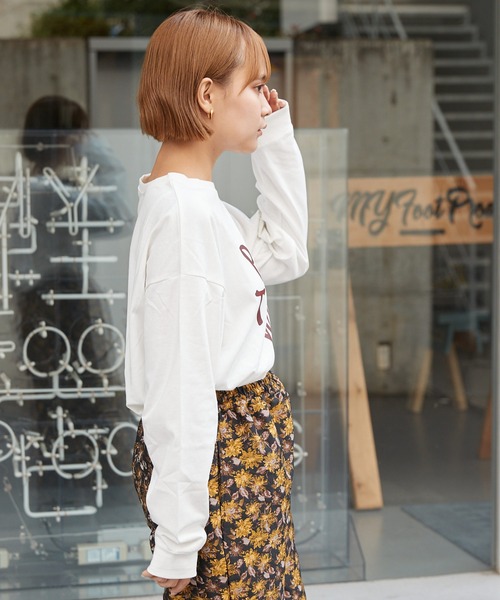 byYOUANCE（バイユアンス）の「グラフィックロンTEE（Tシャツ/カットソー・レディース・その他4/その他1/その他2/その他3・FREE）」の18枚目の写真