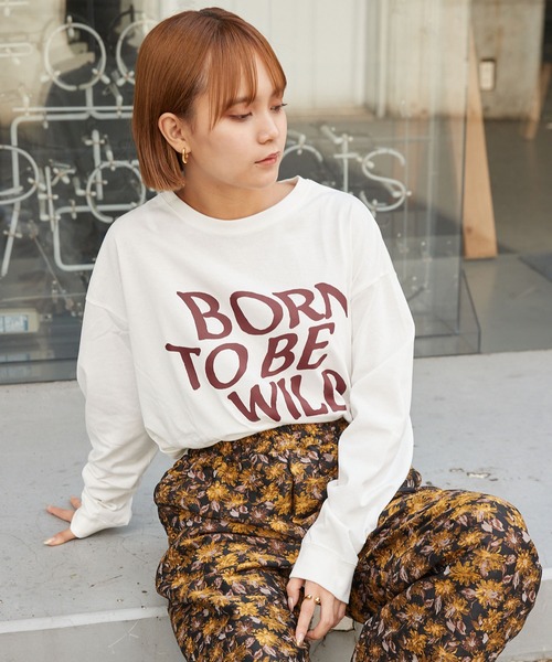 byYOUANCE（バイユアンス）の「グラフィックロンTEE（Tシャツ/カットソー・レディース・その他4/その他1/その他2/その他3・FREE）」の19枚目の写真