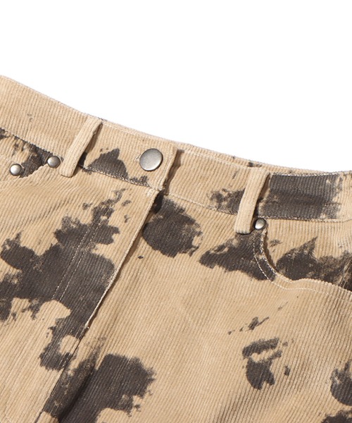 atmos pink(アトモスピンク)の「atmos pink コーデュロイ ブリーチ柄 ミニスカート(スカート・レディース・ベージュ/ブラウン・M/S)」の10枚目の写真