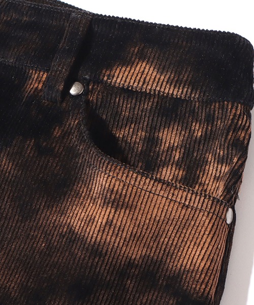 atmos pink(アトモスピンク)の「atmos pink コーデュロイ ブリーチ柄 ミニスカート(スカート・レディース・ベージュ/ブラウン・M/S)」の4枚目の写真