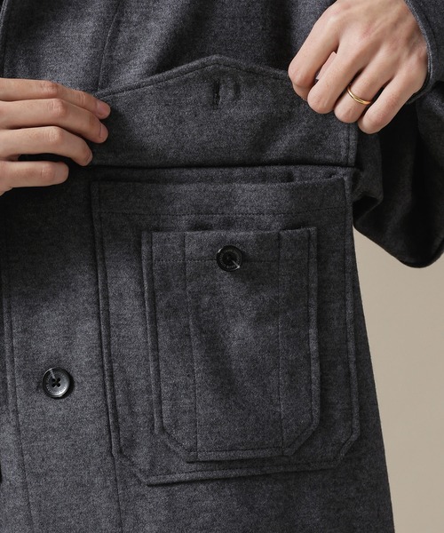 NANO universe（ナノユニバース）の「ウール混ダンボールニット