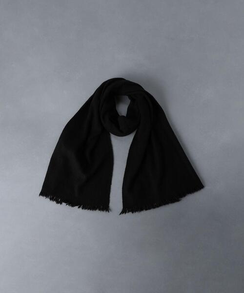 UNITED ARROWS（ユナイテッドアローズ）の「＜UNITED ARROWS＞カシミヤ ストール（ストール/ショール・レディース・ライトグレー/ブラック/ベージュ/ネイビー/レッド・FREE）」の2枚目の写真