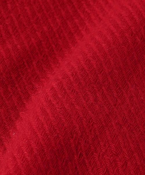 UNITED ARROWS（ユナイテッドアローズ）の「＜UNITED ARROWS＞カシミヤ ストール（ストール/ショール・レディース・ライトグレー/ブラック/ベージュ/ネイビー/レッド・FREE）」の9枚目の写真