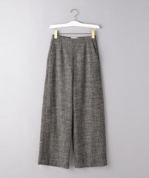 UNITED ARROWS(ユナイテッドアローズ)の「<UNITED ARROWS>ツイード ストレートパンツ W(その他パンツ・レディース・ブラック/モカ・38/36/34)」の10枚目の写真