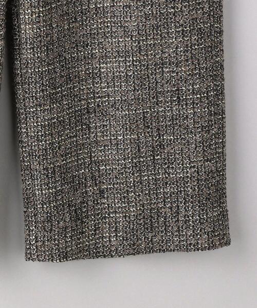 UNITED ARROWS(ユナイテッドアローズ)の「<UNITED ARROWS>ツイード ストレートパンツ W(その他パンツ・レディース・ブラック/モカ・38/36/34)」の12枚目の写真