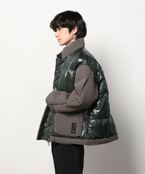 C DIEM（カルペディエム）の「C DIEM(カルペディエム)コンビダウンブルゾン（ブルゾン・メンズ・チャコールグレー/ブラック・M/L）」の3枚目の写真