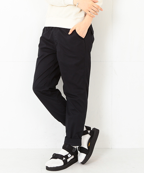 BEAMS BOY（ビームスボーイ）の「BEAMS BOY / SOLID スラックス イージーパンツ（その他パンツ・レディース・カーキ/ネイビー・ONE SIZE）」の2枚目の写真