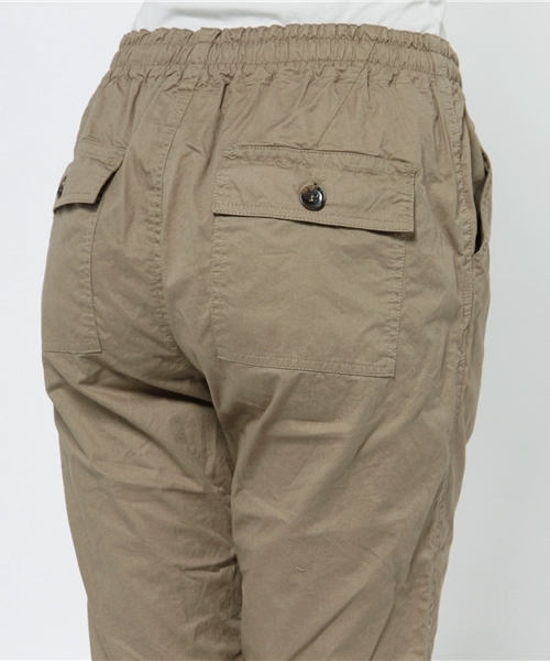 BEAMS BOY（ビームスボーイ）の「BEAMS BOY / SOLID スラックス イージーパンツ（その他パンツ・レディース・カーキ/ネイビー・ONE SIZE）」の3枚目の写真