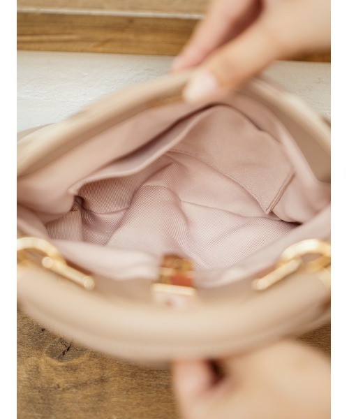 Darich（ダーリッチ）の「バイカラーキルティングハンドルバッグ（ハンドバッグ・レディース・ベージュ/イエロー・FREE）」の8枚目の写真