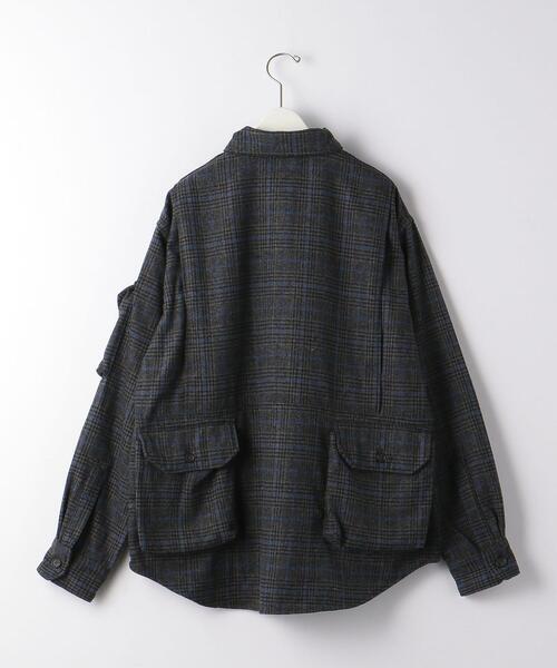 【美品】ENGINEERED GARMENTSエクスプローラージャケットMサイズ Engineered Garments / Explorer Shirt Jacket | Dresswell（ドレス