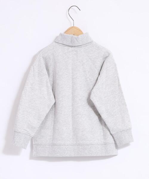 coen（コーエン）の「【coen キッズ】裏毛オフタートルチュニックスウェット（スウェット・キッズ・オレンジ/ライトグレー・130/110/120/100）」の5枚目の写真