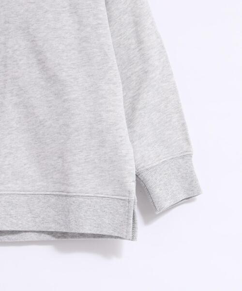 coen（コーエン）の「【coen キッズ】裏毛オフタートルチュニックスウェット（スウェット・キッズ・オレンジ/ライトグレー・130/110/120/100）」の7枚目の写真