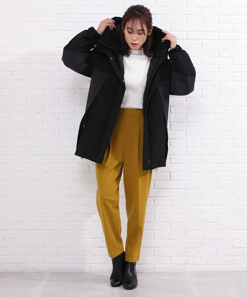 SHOO・LA・RUE（シューラルー）の「◆中綿マウンテンジャケット（その他アウター・レディース・ブラック/カーキ・02/03/04）」の18枚目の写真