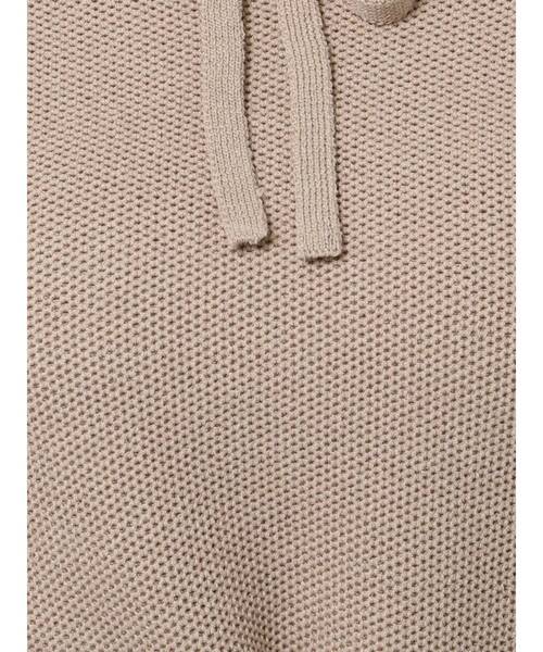 dazzlin(ダズリン)の「ハニカムリボンコンパクトトップス(ニット/セーター・レディース・オフホワイト/ブルー/マスタード/ブラック・FREE)」の20枚目の写真