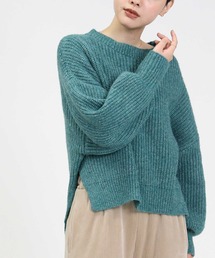 HONEYSUCKLE ROSE | 【HONEYSUCKLE ROSE】サイドスリットニット(ニット/セーター)