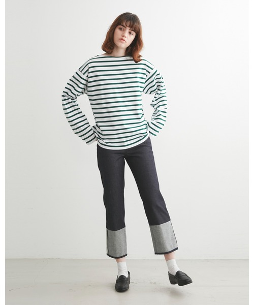 Traditional Weatherwear(トラディショナルウェザーウェア)の「【UNION WEAR】NEW BI COLOR PANTS(その他パンツ・レディース・インディゴブルー・XS/S)」の1枚目の写真