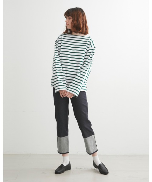 Traditional Weatherwear(トラディショナルウェザーウェア)の「【UNION WEAR】NEW BI COLOR PANTS(その他パンツ・レディース・インディゴブルー・XS/S)」の3枚目の写真