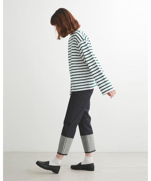 Traditional Weatherwear(トラディショナルウェザーウェア)の「【UNION WEAR】NEW BI COLOR PANTS(その他パンツ・レディース・インディゴブルー・XS/S)」の4枚目の写真