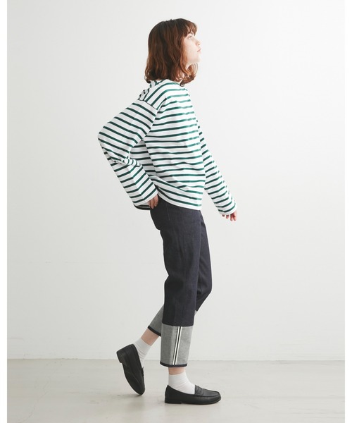 Traditional Weatherwear(トラディショナルウェザーウェア)の「【UNION WEAR】NEW BI COLOR PANTS(その他パンツ・レディース・インディゴブルー・XS/S)」の5枚目の写真