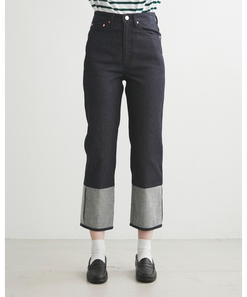 Traditional Weatherwear(トラディショナルウェザーウェア)の「【UNION WEAR】NEW BI COLOR PANTS(その他パンツ・レディース・インディゴブルー・XS/S)」の7枚目の写真