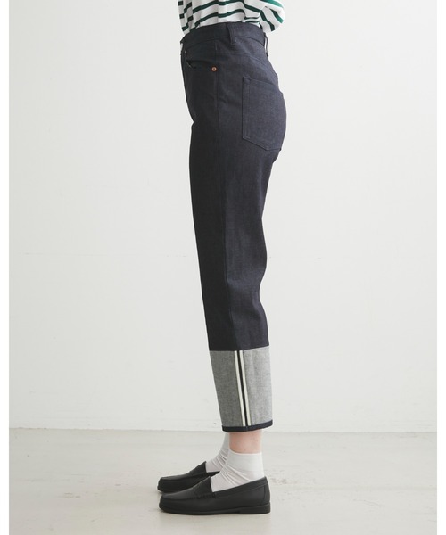 Traditional Weatherwear(トラディショナルウェザーウェア)の「【UNION WEAR】NEW BI COLOR PANTS(その他パンツ・レディース・インディゴブルー・XS/S)」の8枚目の写真