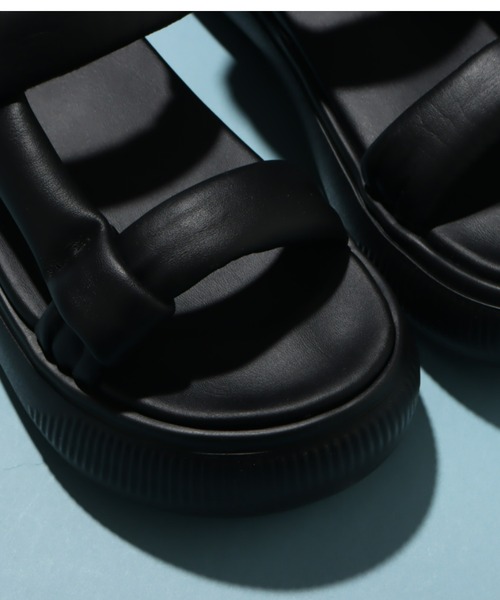 PUMA（プーマ）の「PUMA SUEDE MAYU SUMMER WNS / プーマ スウェード マユ サマー ウィメンズ（サンダル・レディース・ブラック・23.0cm/24.0cm/25.0cm/22.0cm）」の3枚目の写真