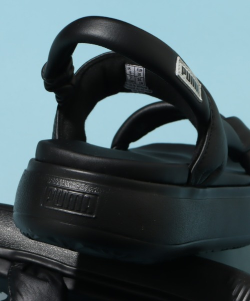 PUMA（プーマ）の「PUMA SUEDE MAYU SUMMER WNS / プーマ スウェード マユ サマー ウィメンズ（サンダル・レディース・ブラック・23.0cm/24.0cm/25.0cm/22.0cm）」の6枚目の写真