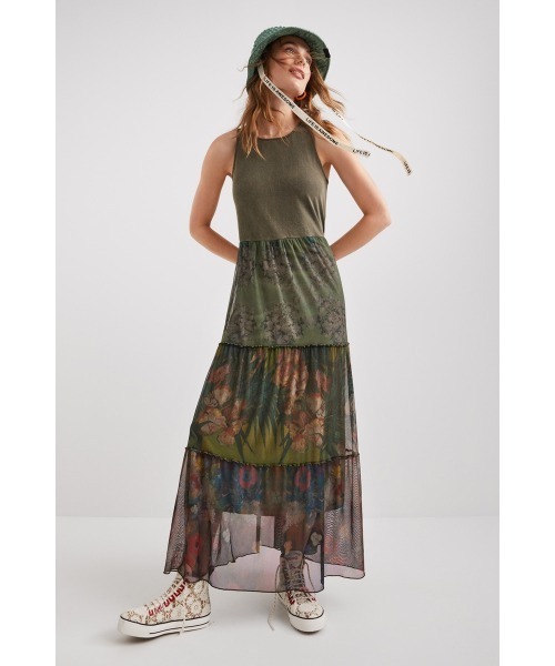 Desigual(デシグアル)の「プリント ロングワンピース(ワンピース・レディース・マルチ・L/XS/M/XL/S)」の8枚目の写真