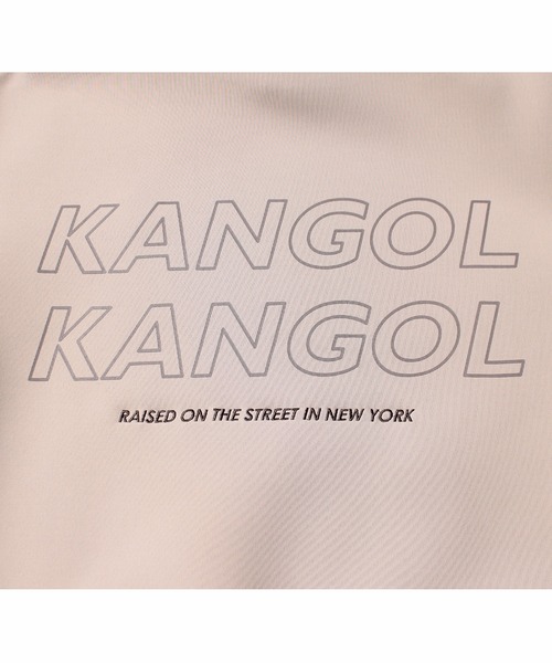KANGOL(カンゴール)の「【KANGOL KIDS】バックプリントダンボールフーディー(パーカー・キッズ・チャコールグレー/グレー/パープル・120㎝/130㎝/140㎝/150cm)」の10枚目の写真