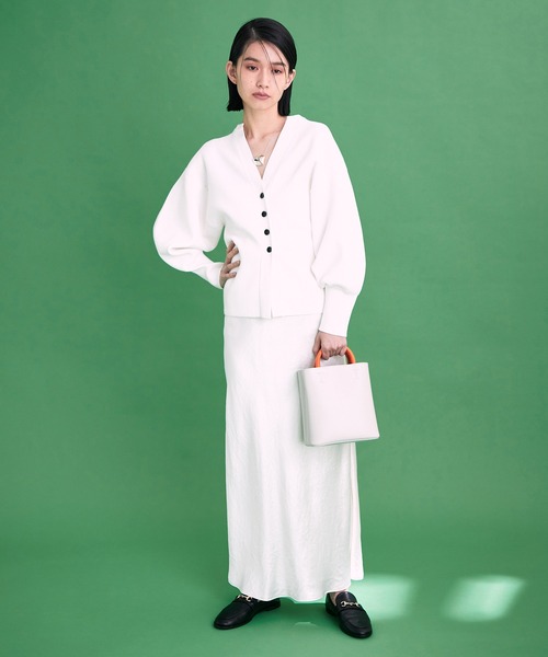 ADAM ET ROPE'（アダムエロペ）の「ダブルポケット2WAYバッグ（ショルダーバッグ・レディース・ブラック/ベージュ/オフホワイト/ブラック系その他・FREE）」の9枚目の写真