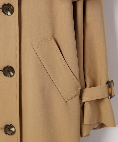 Heather（ヘザー）の「スタンドカラーLONGトレンチコート  260936（トレンチコート・レディース・キャメル/ライトベージュ・FREE）」の10枚目の写真