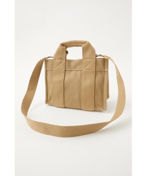MOUSSY(マウジー)の「CANVAS MINI トートバッグ(トートバッグ・レディース・オフホワイト/ベージュ/ベージュ系その他・FREE)」の12枚目の写真