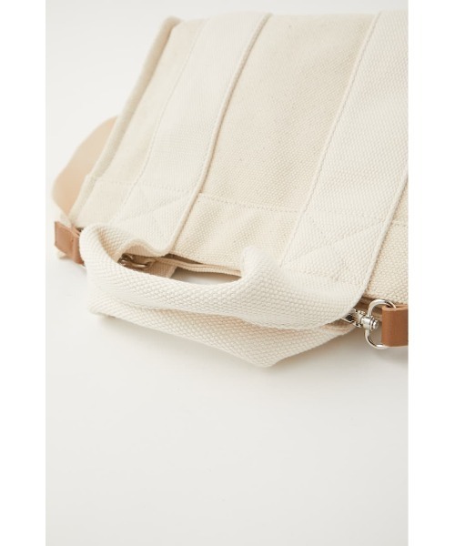MOUSSY(マウジー)の「CANVAS MINI トートバッグ(トートバッグ・レディース・オフホワイト/ベージュ/ベージュ系その他・FREE)」の11枚目の写真