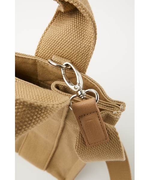 MOUSSY(マウジー)の「CANVAS MINI トートバッグ(トートバッグ・レディース・オフホワイト/ベージュ/ベージュ系その他・FREE)」の16枚目の写真
