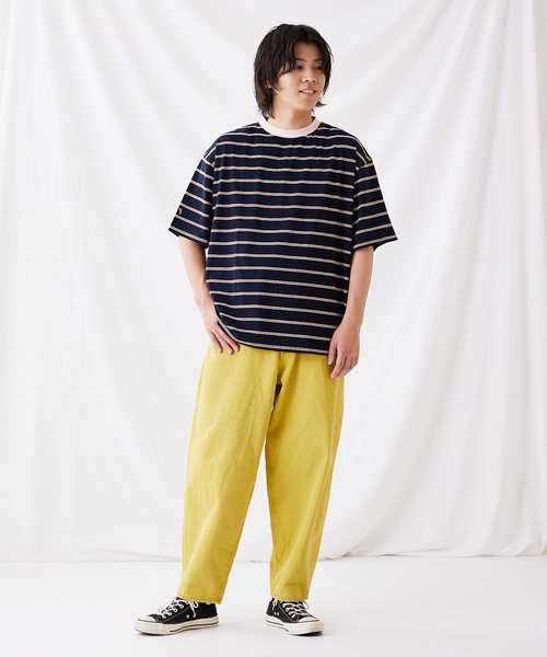 JOURNAL STANDARD（ジャーナルスタンダード）の「バルーン デニム カラーオーバーダイ（デニムパンツ・メンズ・マスタード/グリーン/ブルー系その他/オレンジ/インディゴブルー/ピンク/モスグリーン・SMALL/MEDIUM/LARGE）」の11枚目の写真