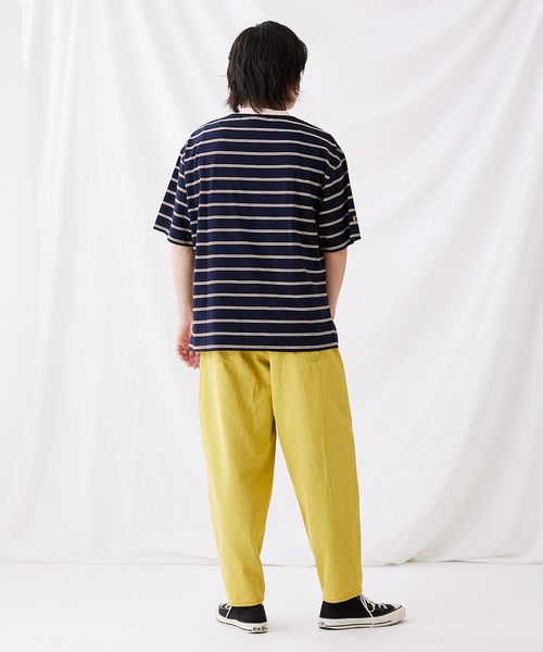 JOURNAL STANDARD（ジャーナルスタンダード）の「バルーン デニム カラーオーバーダイ（デニムパンツ・メンズ・マスタード/グリーン/ブルー系その他/オレンジ/インディゴブルー/ピンク/モスグリーン・SMALL/MEDIUM/LARGE）」の13枚目の写真