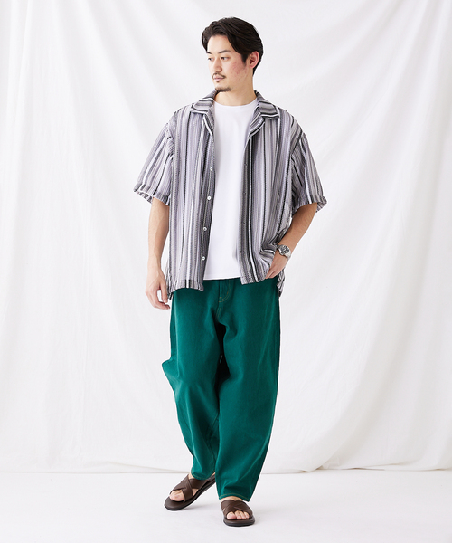 JOURNAL STANDARD（ジャーナルスタンダード）の「バルーン デニム カラーオーバーダイ（デニムパンツ・メンズ・マスタード/グリーン/ブルー系その他/オレンジ/インディゴブルー/ピンク/モスグリーン・SMALL/MEDIUM/LARGE）」の16枚目の写真