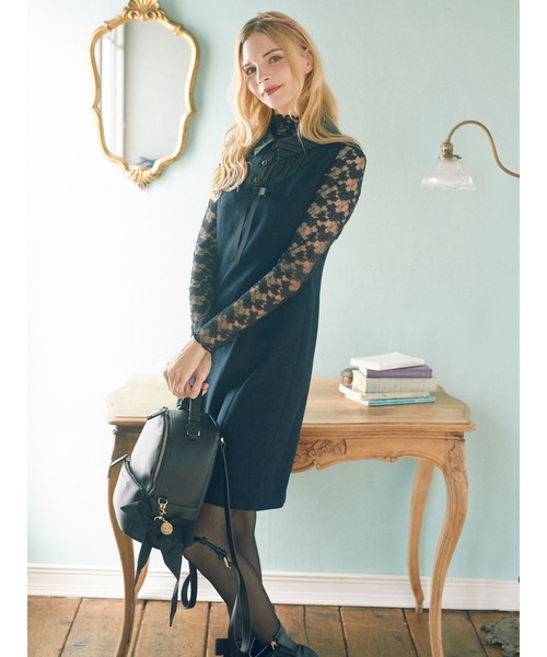 Maison de FLEUR（メゾンドフルール）の「リボンMリュック（バックパック/リュック・レディース・ブラック/ピンク・FREE）」の19枚目の写真