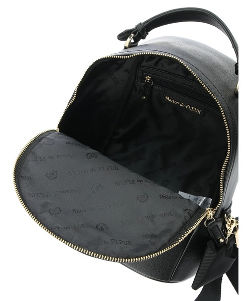 Maison de FLEUR（メゾンドフルール）の「リボンMリュック（バックパック/リュック・レディース・ブラック/ピンク・FREE）」の13枚目の写真