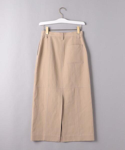 AURALEE（オーラリー）の「＜AURALEE（オーラリー）＞CHINO マキシスカート ■■■（スカート・レディース・ブラック/ベージュ・0/1）」の10枚目の写真