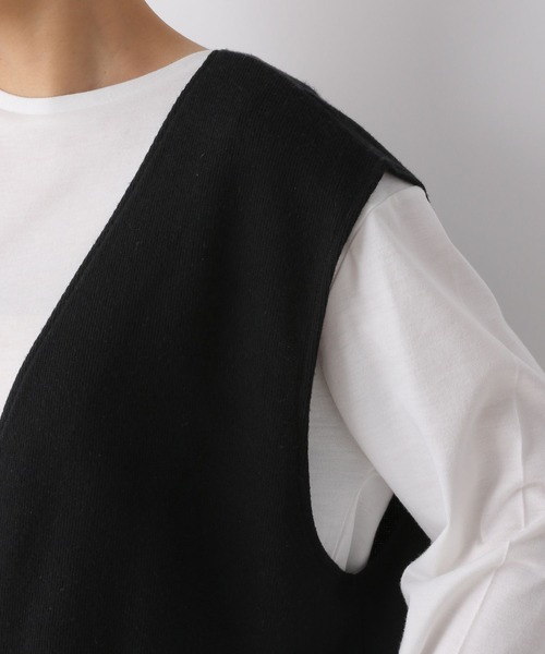 LEPSIM（レプシィム）の「2WAY2Pセットプルオーバー　259269（Tシャツ/カットソー・レディース・ライトグリーン/ブラック・FREE）」の11枚目の写真