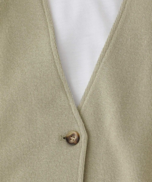 LEPSIM（レプシィム）の「2WAY2Pセットプルオーバー　259269（Tシャツ/カットソー・レディース・ライトグリーン/ブラック・FREE）」の18枚目の写真