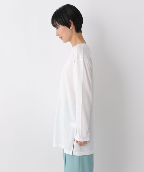 LEPSIM（レプシィム）の「2WAY2Pセットプルオーバー　259269（Tシャツ/カットソー・レディース・ライトグリーン/ブラック・FREE）」の20枚目の写真