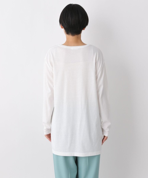 LEPSIM（レプシィム）の「2WAY2Pセットプルオーバー　259269（Tシャツ/カットソー・レディース・ライトグリーン/ブラック・FREE）」の21枚目の写真