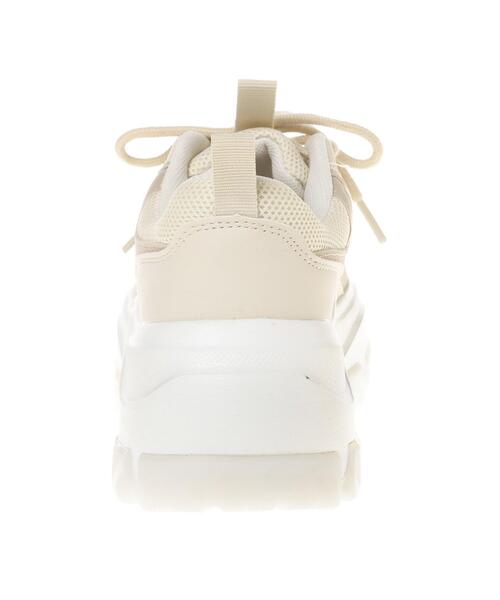 INGNI(イング)の「クリアDADスニーカー(スニーカー・レディース・アイボリー/ブラック×ホワイト・M/L)」の5枚目の写真