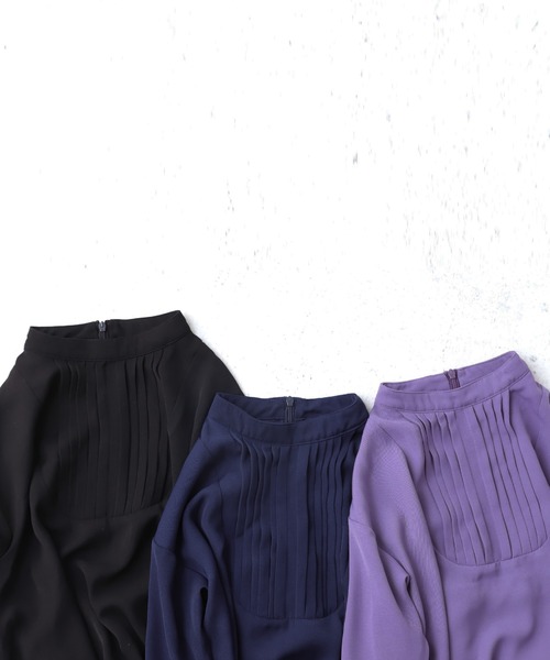 antiqua(アンティカ)の「雰囲気アップ。ブザムワンピース(ワンピース・キッズ・パープル/ブラック/ネイビー・5/4/6/3)」の22枚目の写真