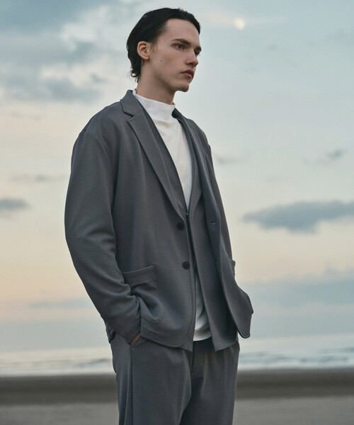 THE SHOP TK （ザ ショップ ティーケー ）の「◆【NO MORE 映画泥棒コラボ】アムンゼンダンボールカーデ（カーディガン/ボレロ・メンズ・ブラック/グリーン/ブラウン系・04/02/03/01）」の13枚目の写真