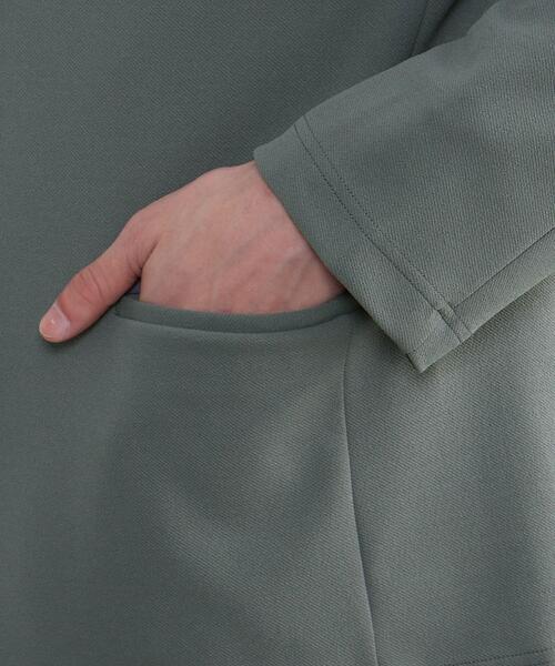 THE SHOP TK （ザ ショップ ティーケー ）の「◆【NO MORE 映画泥棒コラボ】アムンゼンダンボールカーデ（カーディガン/ボレロ・メンズ・ブラック/グリーン/ブラウン系・04/02/03/01）」の5枚目の写真